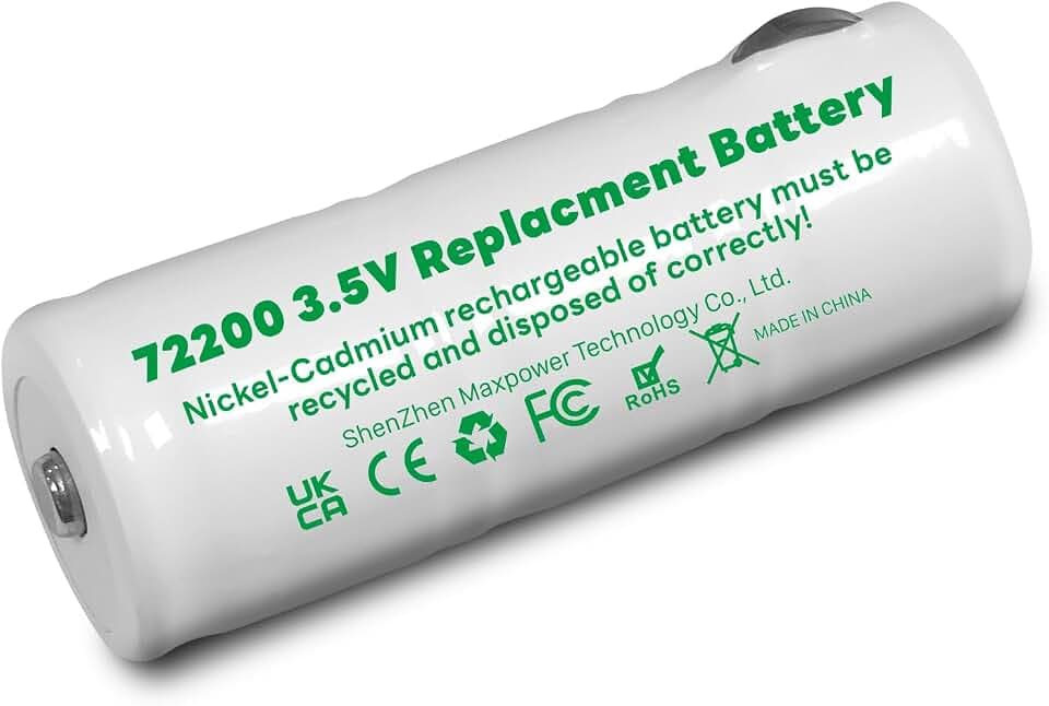 Replacement Battery for Welch Allyn 72200 3.5V 1500 mAh Rechargeable Battery