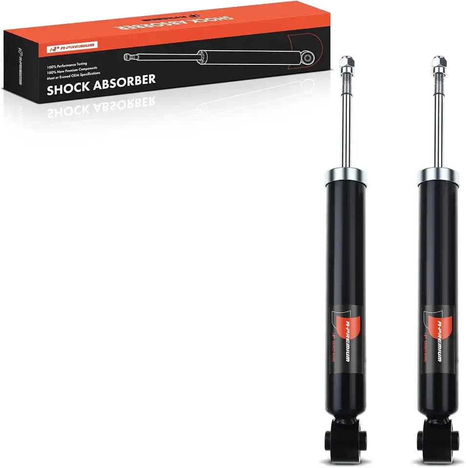 A-Premium Rear Shock Absorbers, Set of 2 - Compatible with Nissan, Infiniti