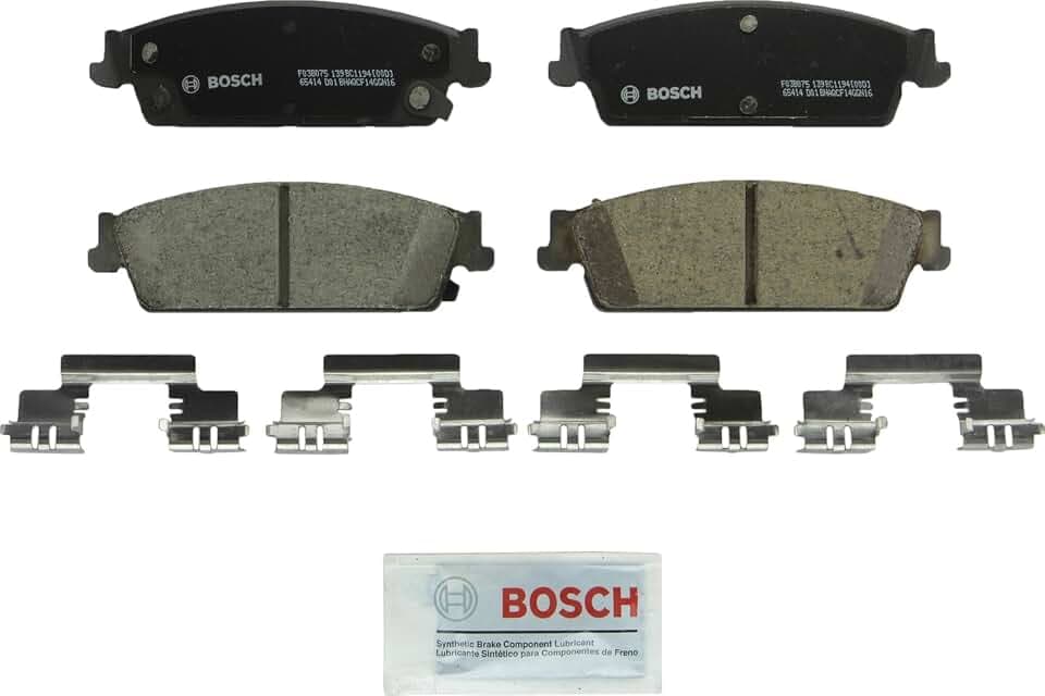 BOSCH BC1194 QuietCast Premium Ceramic Disc Brake Pad Set - Rear