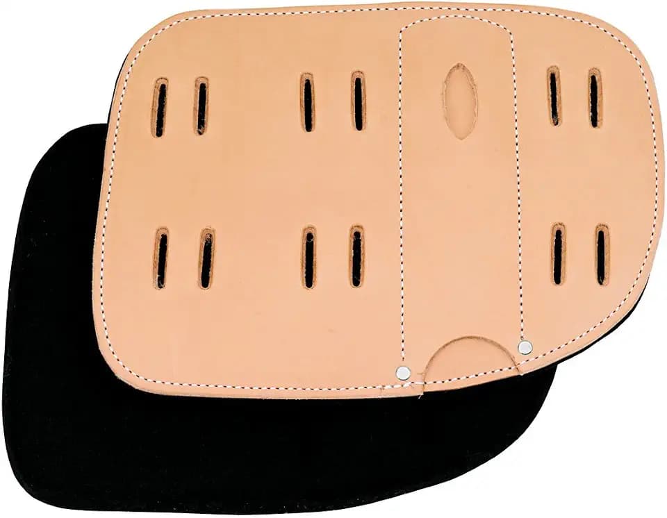 Weaver Leather Arborist Super Climber Pads, Tan/Black