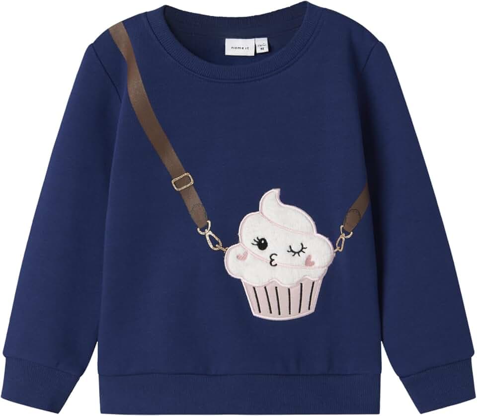 NAME IT Mädchen Nmfnora Sweat Bru Box Nmfnora Sweat Bru Box (1er Pack)
