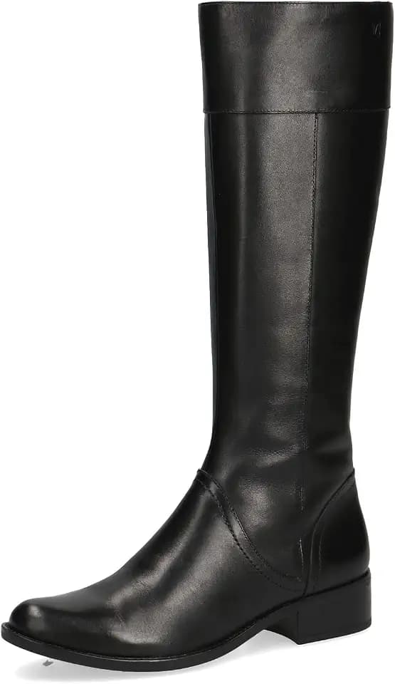 Caprice Women Long Boot Flat Leder