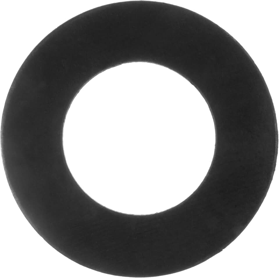 USA Sealing BULK-FG-1270 Ring Neoprene Rubber Flange Gasket for 6" Pipe, 1/8" Thickness, Class 150