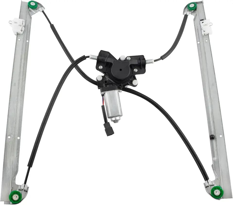 BOXI 741-823 Front Left Driver Side Power Window Regulator with Motor Fit for Chrysler Town & Country Voyager for Dodge Caravan Grand Caravan 2001-2003 /Replace 4717767AB 4894537AA 5135251AA 5170941AA