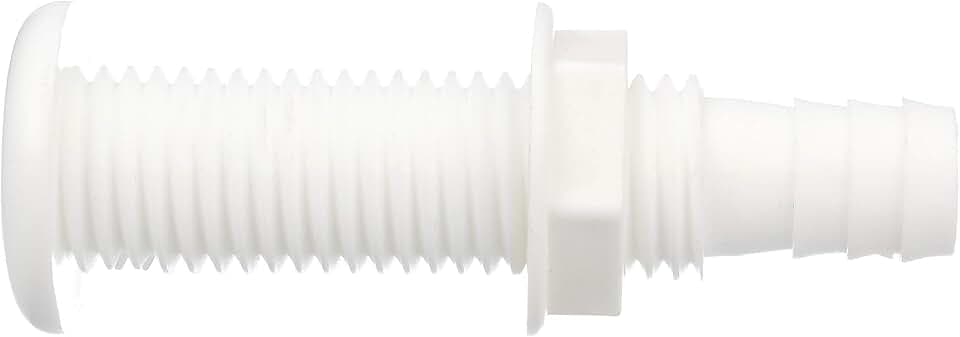 Seachoice Polypropylene Extra Long Thru-Hull Connector