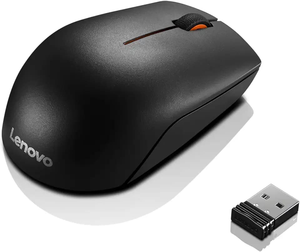 Lenovo [Maus] 300 kompakte Funkmaus, works with Chromebook (WWCB), schwarz, 32 x 56 x 98