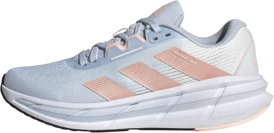 adidas Womens Questar 3 Running Sneakers Shoes - Off White
