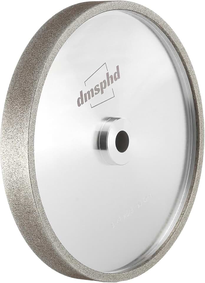 CBN Grinding Wheel 8 inch 80 Grit, 1" Wide, 5/8" Arbor, Suitable for All Kinds of 8-inch Bench Grinders (80 Grit)