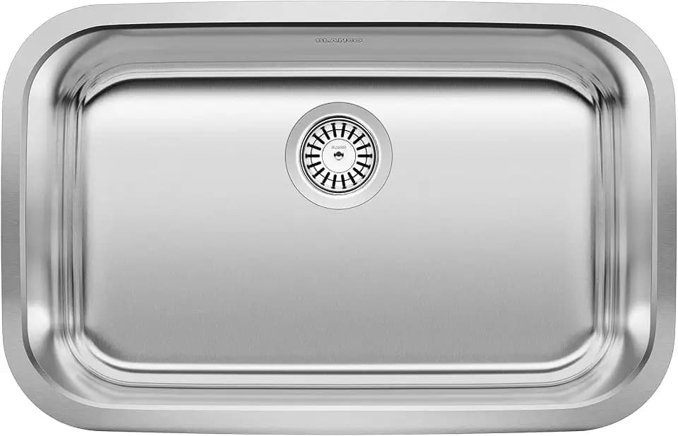 BLANCO, Stainless Steel 441529 STELLAR ADA-Compliant Undermount Kitchen Sink, 28" X 18"