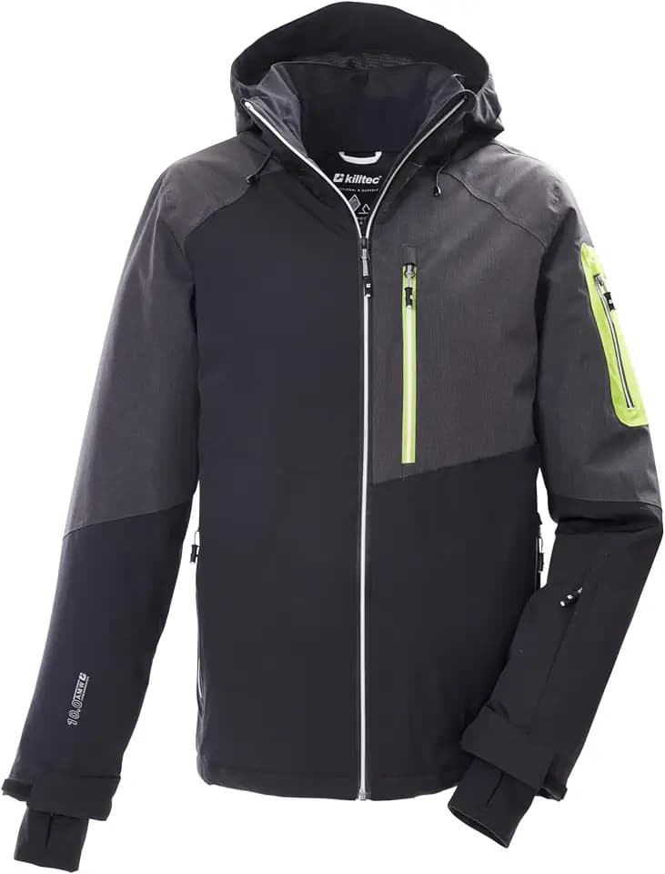 Killtec Herren Ksw 464 Mn Ski Jckt Funktionsjacke/Skijacke mit abzippbarer Kapuze und Schneefang