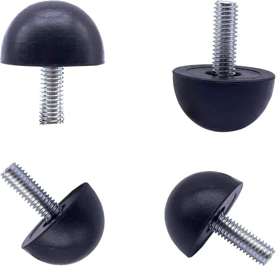 M6 Patio Furniture Feet Levelers，Adjustable Furniture Legs Stainless Steel Used to Replace Feet On Outdoor Table Chair