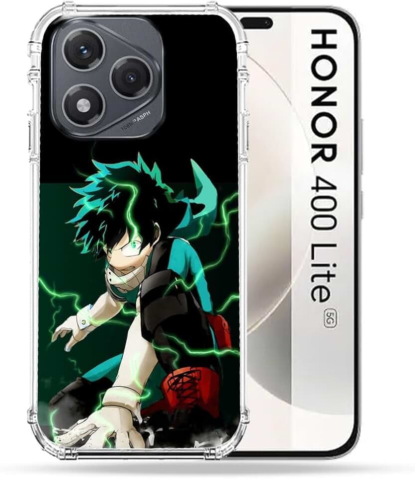 Verstärkte Schutzhülle für Honor 400 Lite 5G Manga My Hero Academia Deku
