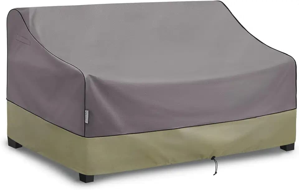 KylinLucky Outdoor Patio Sofa Covers 76 x 40 x 33 inch Waterproof Grey