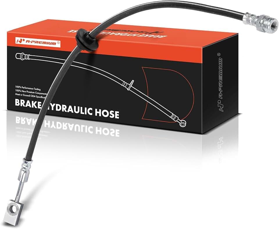 A-Premium Rear Brake Hydraulic Hose Compatible with Chevrolet