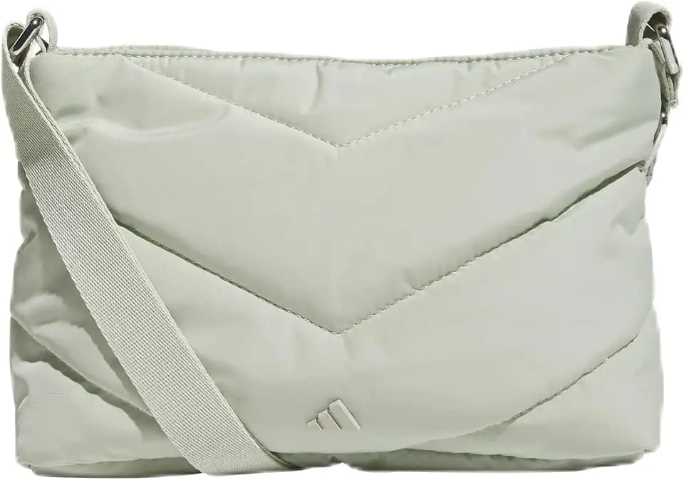 adidas Quilted Puffer Crossbody Shoulder Bag