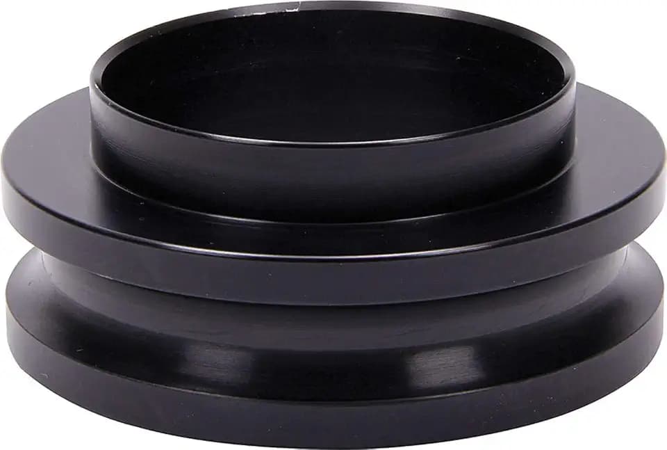 Allstar Performance Coil-Over Spring Spacer, 1 in Tall, 2.5 in Spring, Aluminum, Black Anodized, Universal, Each