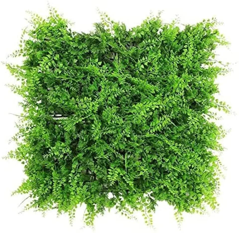 ULAND Artificial Boxwood Topiary Hedge Plant Sound Diffuser Privacy Fence Screen Greenery Wall for Both Outdoor or Indoor, Outdoor Artificial Plant Covers 32 SQ feet 12 Panels (A038-12)
