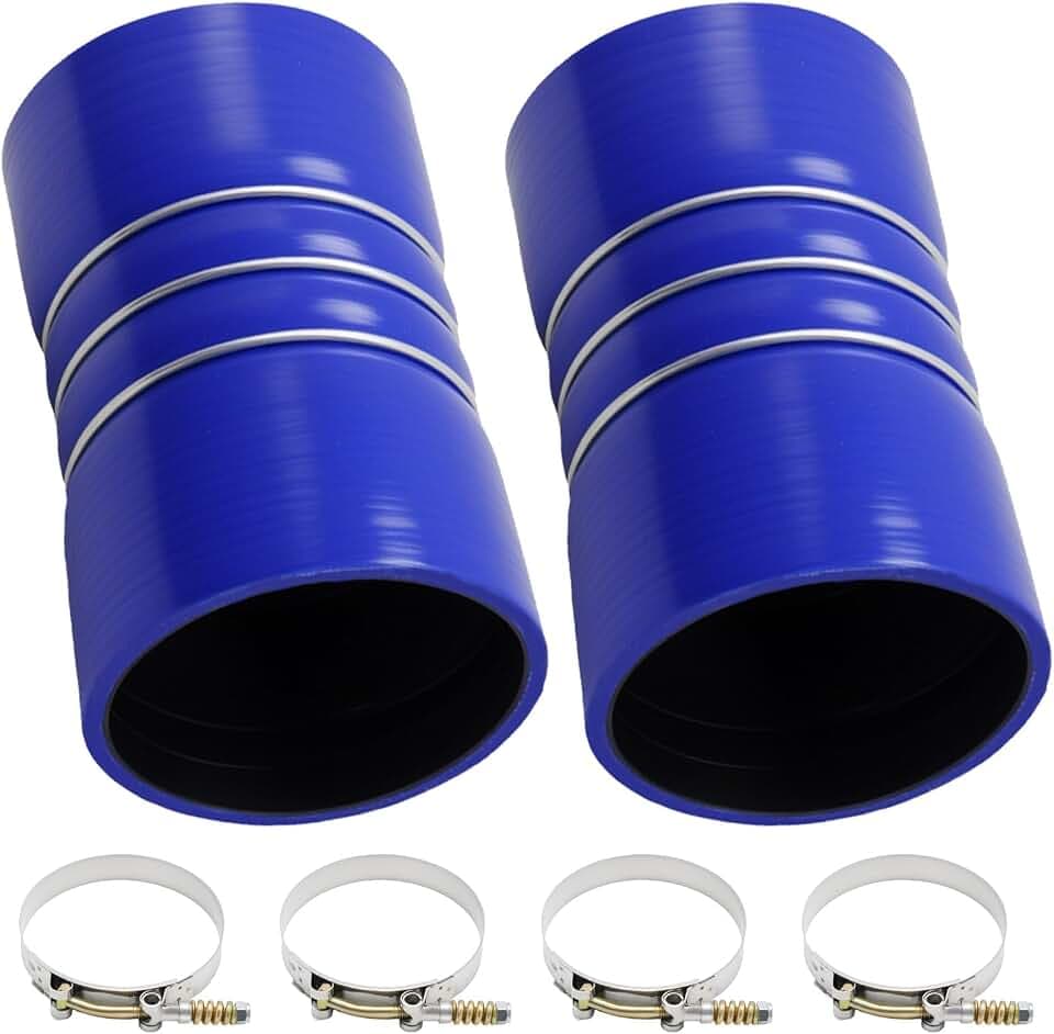 20550690 3.5" x 6 3/8" Silicone Charge Air Cooler Hump Hose, Replacement for Volvo Turbo Intercooler Pipe, Air Charge, Intercooler Hose