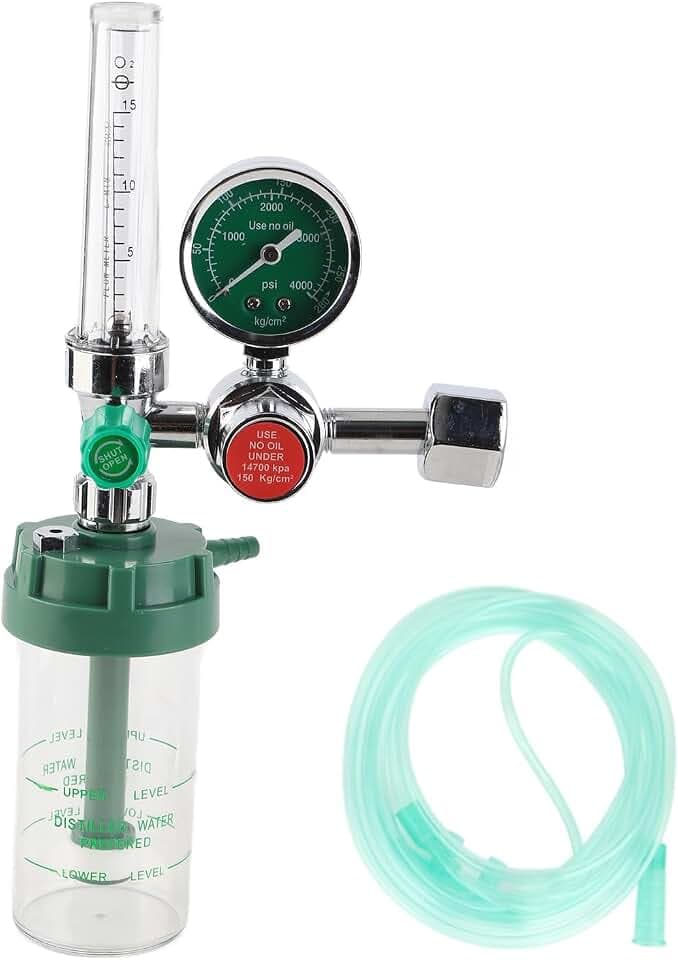Oxygen Pressure Regulator， 0-100mpa, Professional Oxygen Gas Pressure Reducer Gauge Meter