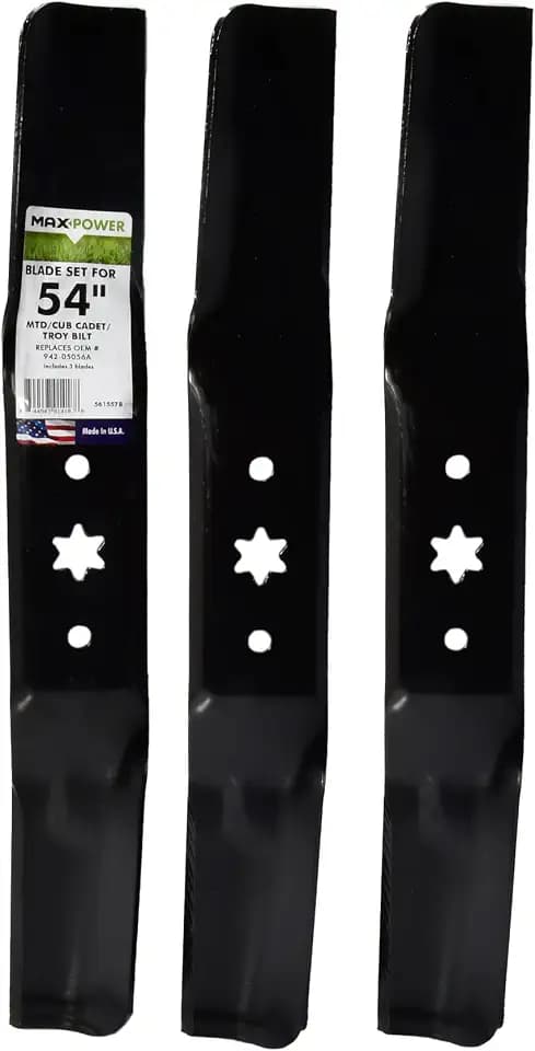 Maxpower 561557B USA MADE 3 Blade Set