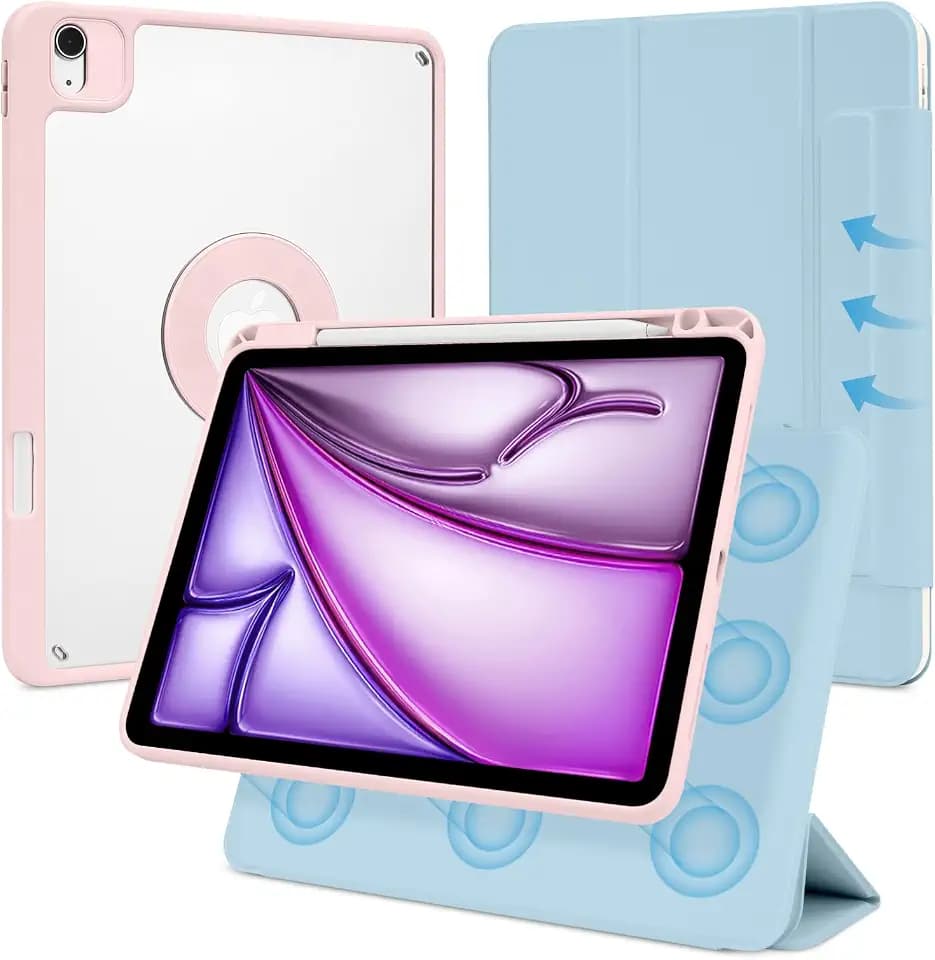 Case for iPad Air 11" M4/M3/M2 2026/2025/2024，Air 10.9"5/4 2022/2020