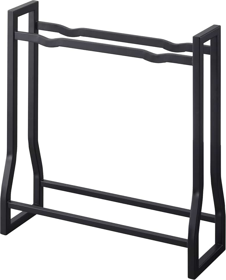 Yamazaki 1964 TOWER Dumbbell Rack, black, Steel/Silicone, 52 x 17 x 54.3 cm