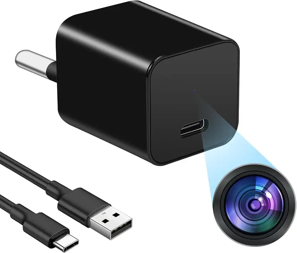 Mini Kamera, HD-Innenüberwachungskamera, mit kontinuierlicher Aufnahme-/Bewegungserkennungsfunktion, geeignet für Sicherheitsüberwachung in Hausinnenräumen, Büros und anderen Szenarien, ohne Wi-Fi