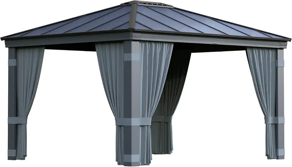 Palram Canopia Dallas 4300 Gartenpavillon-Vorhang-Set