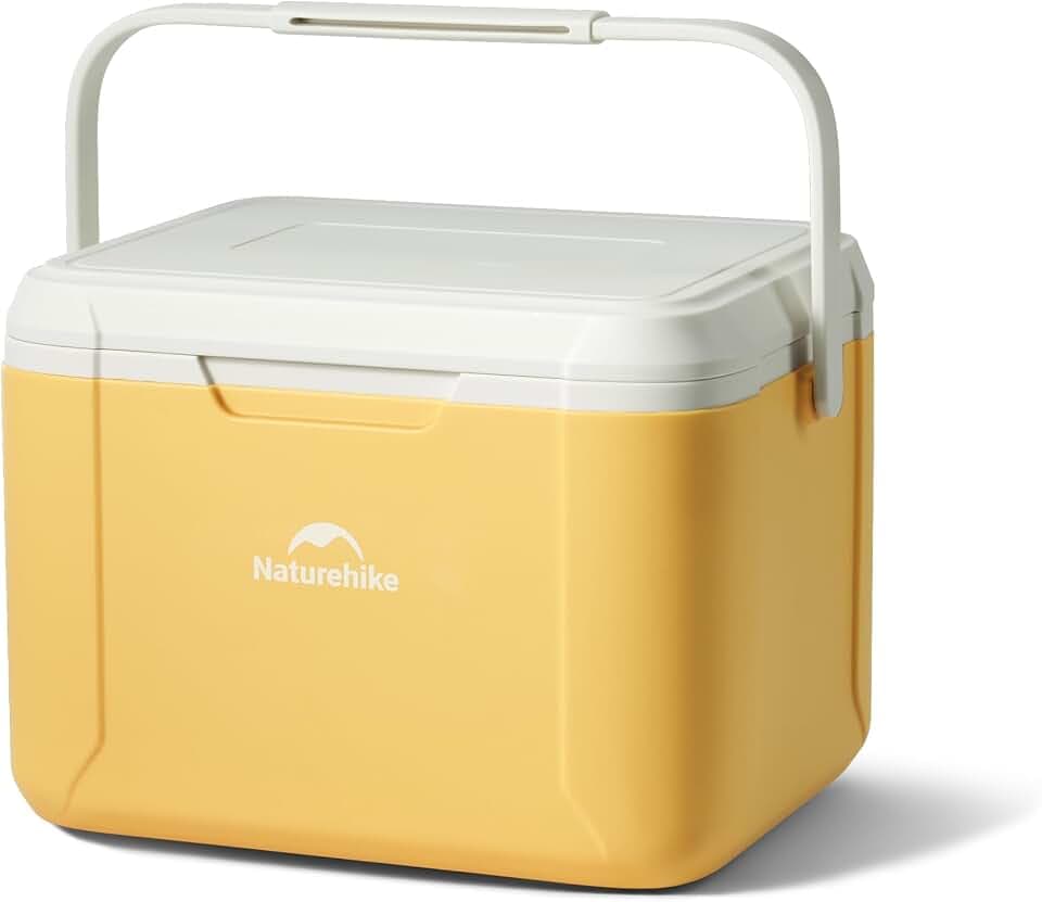 Naturehike Kühlbox Thermobox Warmhaltebox PU Isolierbox Mini-Kühlschrank | 5L/14L/18L/32L hochwertige tragbar Kühlbox 48/67/118 Std. Kühlleistung Kühltasche für Camping Picknick Festivals Auto Angel