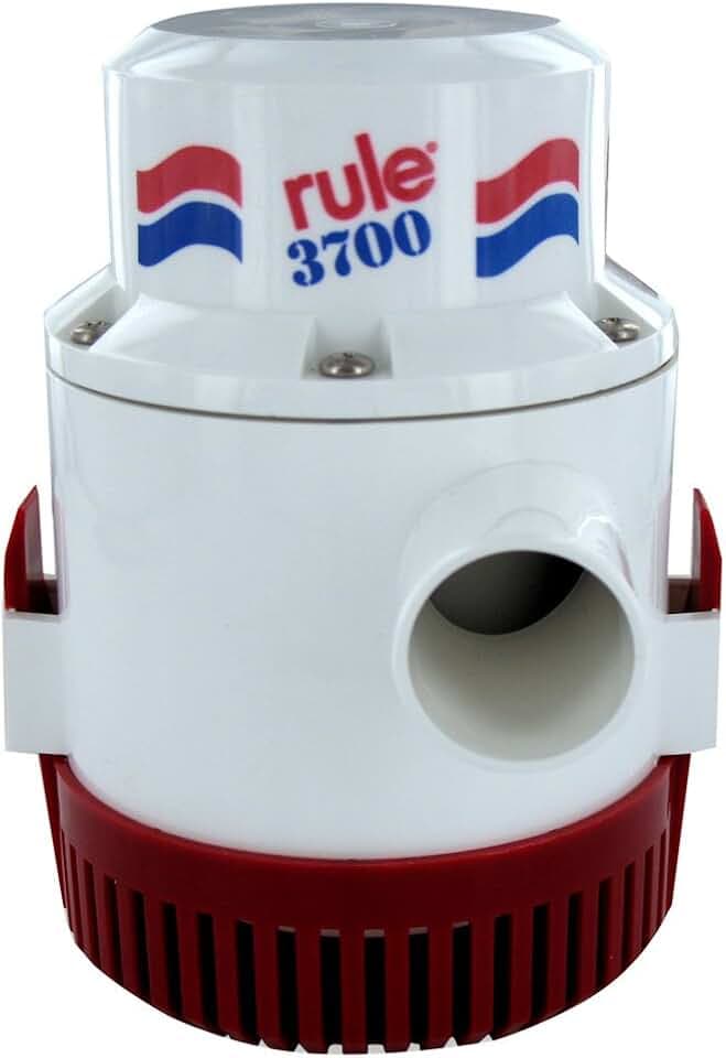 Rule 14A High Performance 3700 Submersible Bilge Pump, 12V
