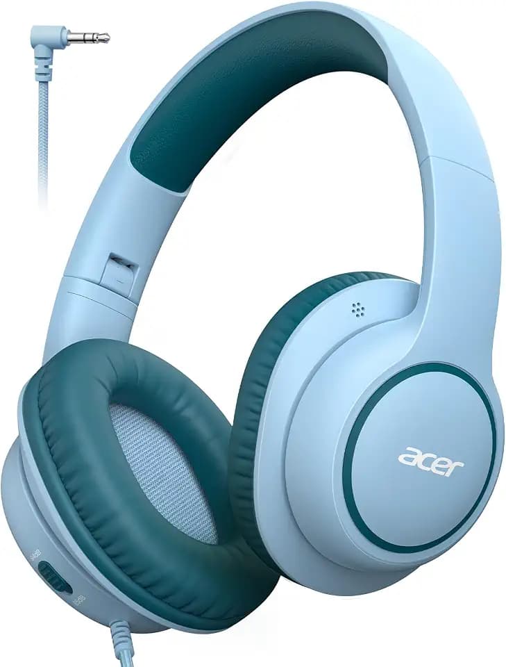 Acer OHW328 Kids Headphones Wired for School - Over Ear Design