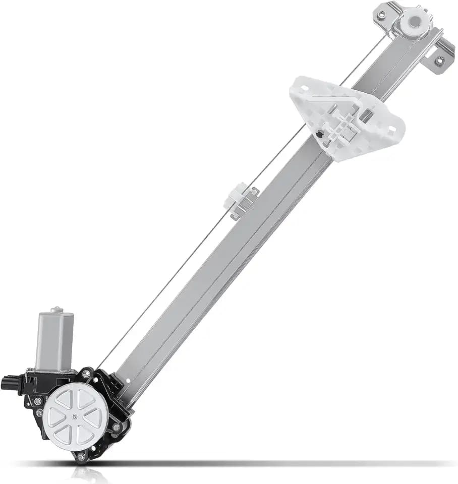 A-Premium Rear Driver Side Power Window Regulator with Motor (2-Pin)