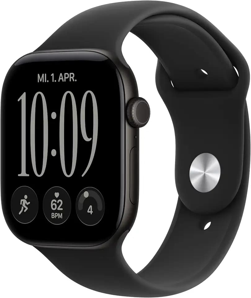 Apple Watch Series 12 GPS, 46 mm Aluminiumgehäuse Schwarz