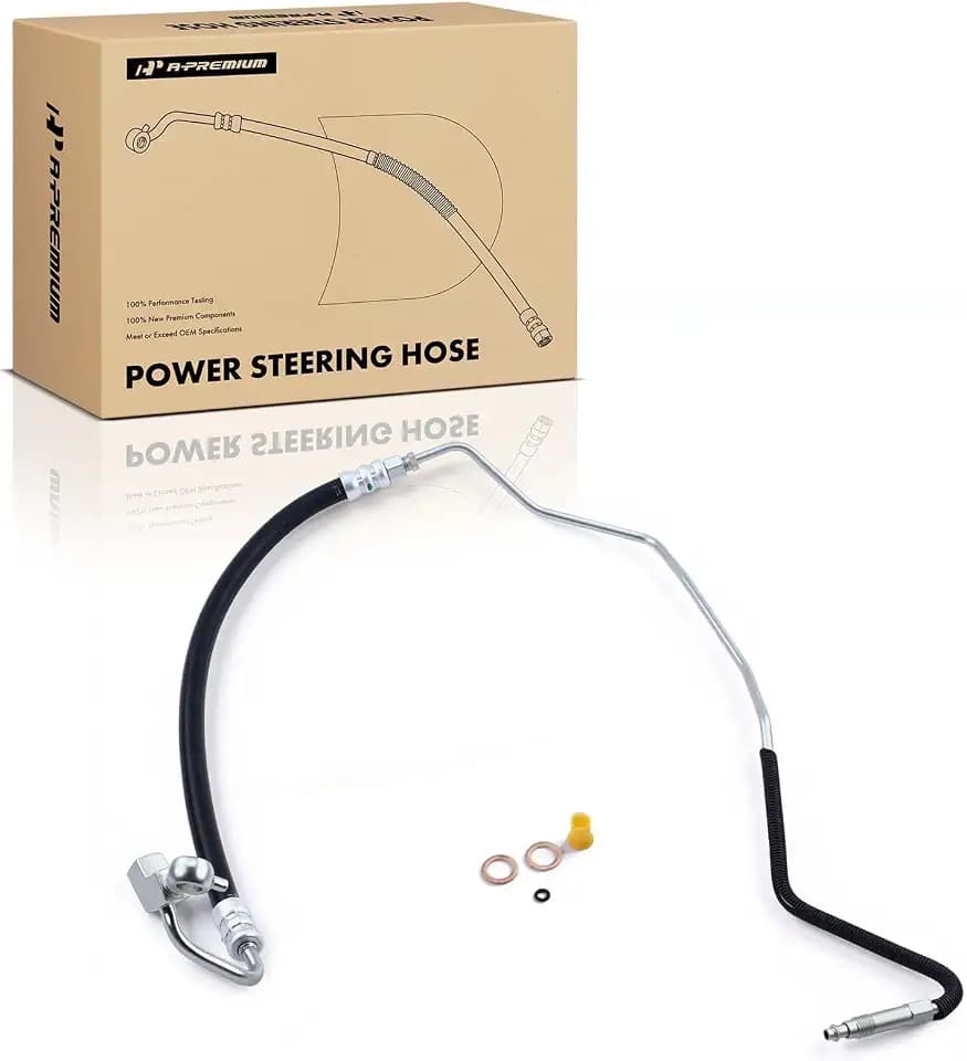 A-Premium Power Steering Pressure Hose Assembly, Pump To Rack