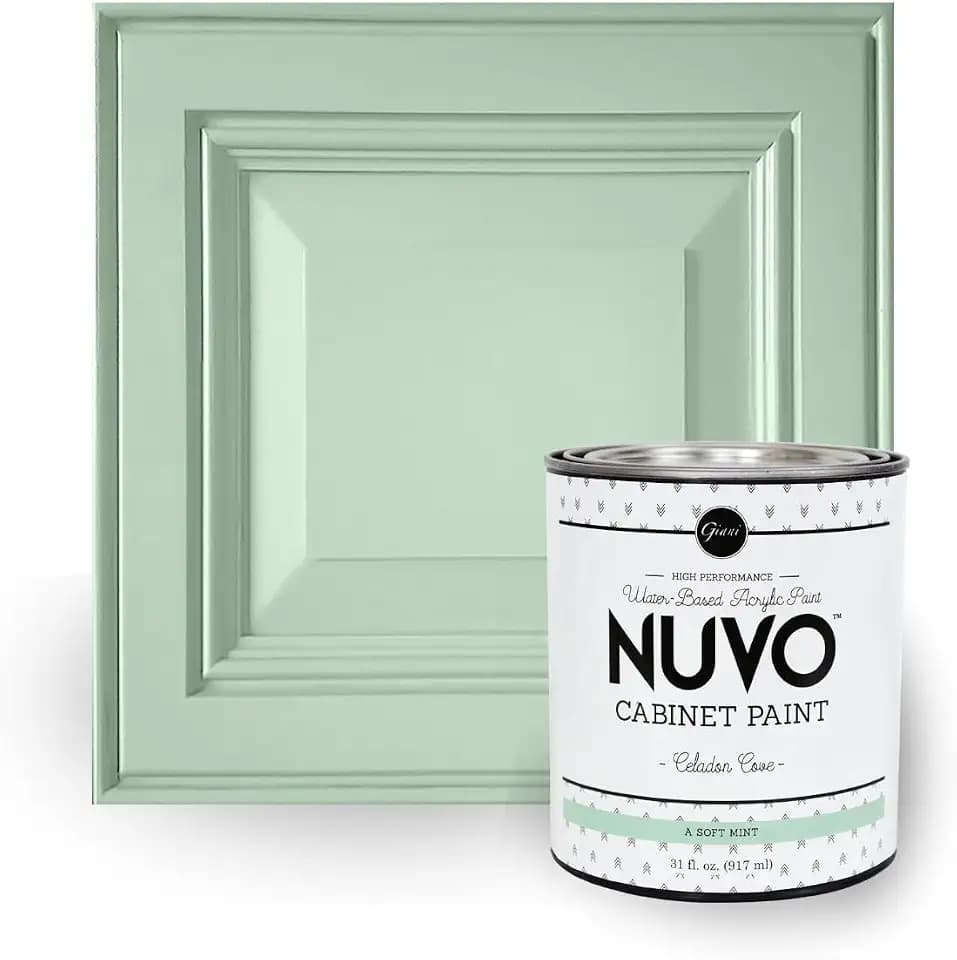 Giani Nuvo Cabinet Paint, Celadon Cove (Quart)