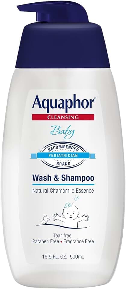 Aquaphor Baby Body Wash and Shampoo, 13.75 FL OZ