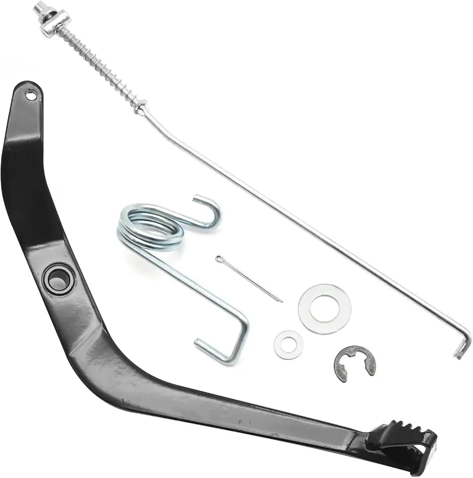 6 Pieces Motorcycle Back Brake Foot Lever Rear Foot Pedal Connection Rod Kit, Replacement for Yamaha PW80 Motorcycle Model
