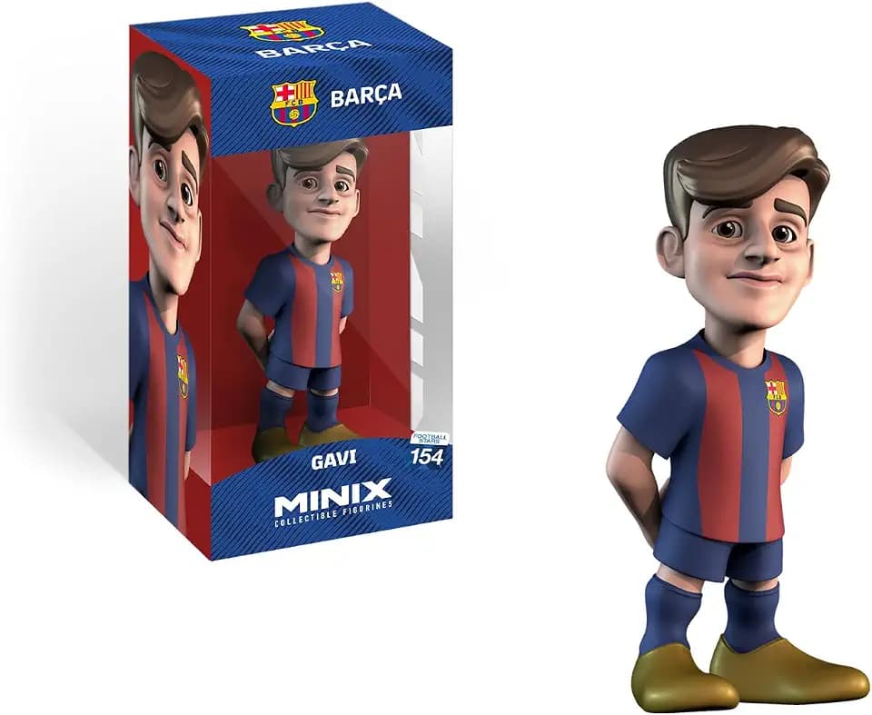 MINIX - FC Barcelona – GAVI 6#154 – Sammelfigur, 12 cm