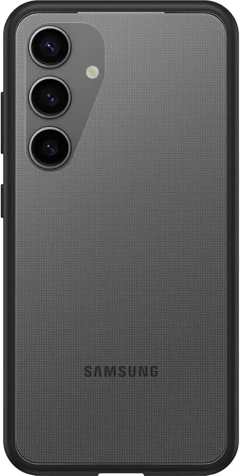 OtterBox Prefix Series Case for Samsung Galaxy S24 - Non-Retail Packaging (Black Crystal (Clear/Black))