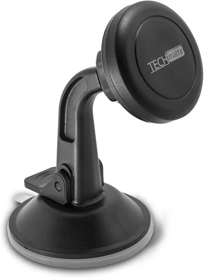 TechMatte Car Phone Mount Magnetic-Dashboard Mounted Car Phone Holder