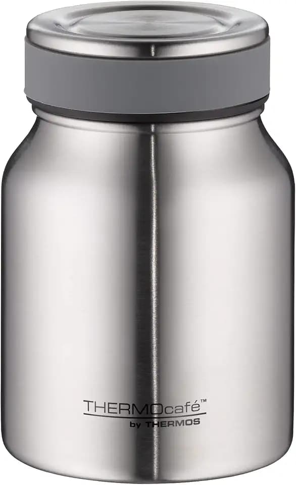 THERMOcafé Thermobehälter für Essen 0,50 l, 9 h heiß, Edelstahl mat