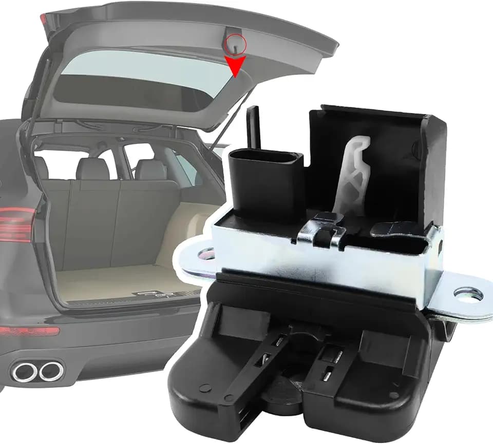 Heckklappenschloss Kofferraumschloss Kofferraum Türschloss Kompatibel mit VW Golf 5 6 passat B6 B7 Tiguan Seat Altea Leon Toledo Ersatz für 5k0827505a 1t0827505h 5M0827505E (1T0827505H)