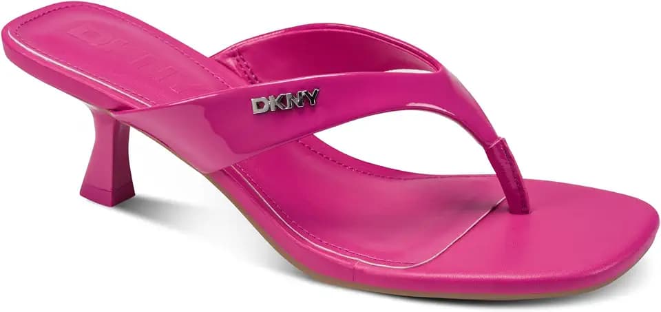 DKNY Women's Mackey Thong Flip Flop Heel