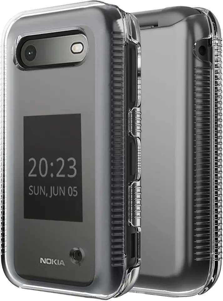 Nakedcellphone Case for Nokia 2760 2780 Flip Phone - Clear