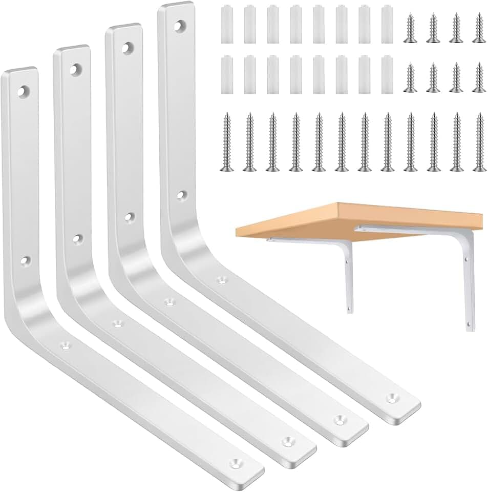 Shelf Brackets Regalhalterungen Regalwinkel Regalträger 30x25cm