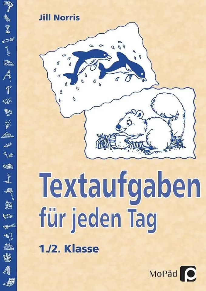 Textaufgaben für jeden Tag - 1./2. Klasse