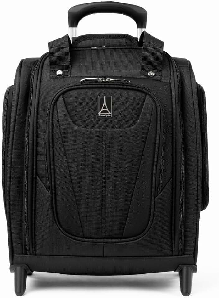 Travelpro Maxlite 5 Softside Carry-On Underseat, Black, 15-Inch