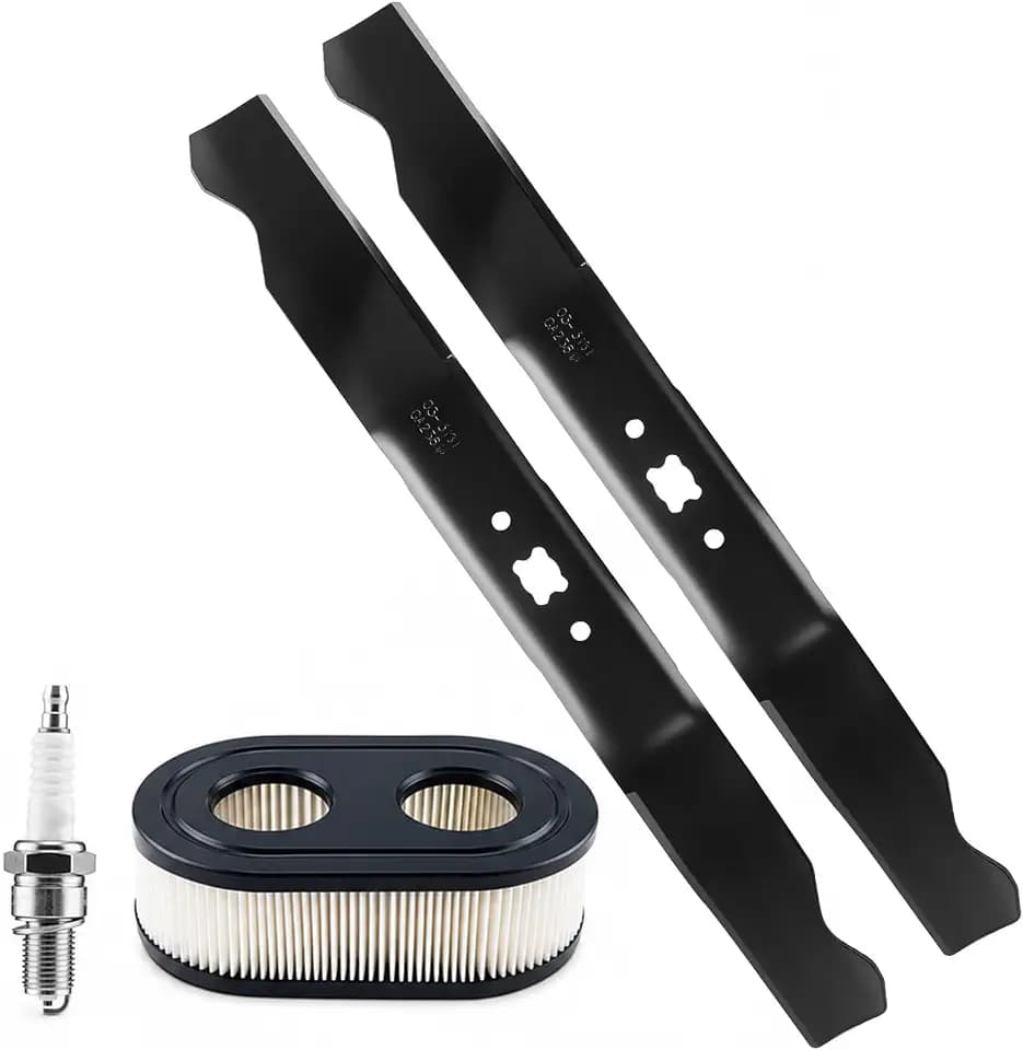 GDDGHS 942-0741A 21 inch Mower Blades Kit for Troy-Bilt, Craftsman