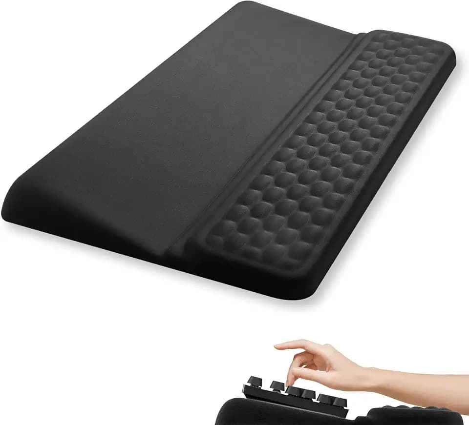 Fentar 2-in-1 Ergonomische Tastatur Handauflage, Handballenauflage Tastatur