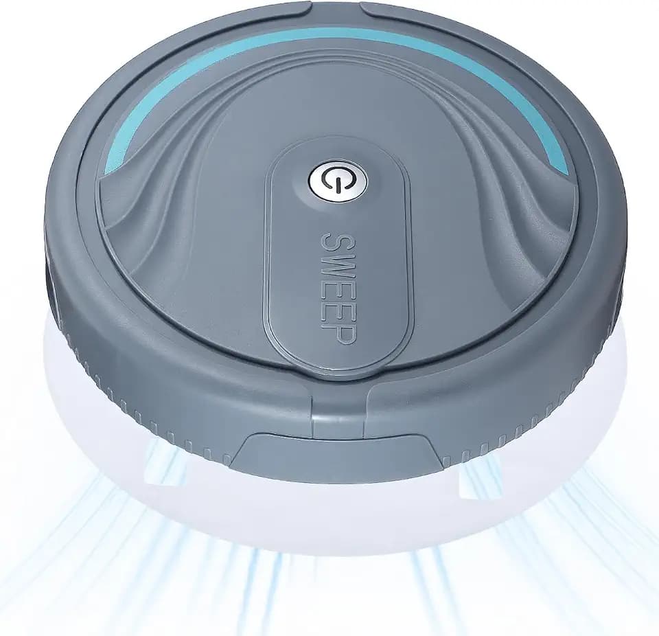 Toddmomy Kleinkind Staubsauger Roboter Staubsauger Kinder Staubsauger Spielzeug Bodenwischroboter Staubsauger Pretend Rollenspiel Spielzeug für Jungen Mädchen (wiederaufladbar) Bodenstaubsaugroboter